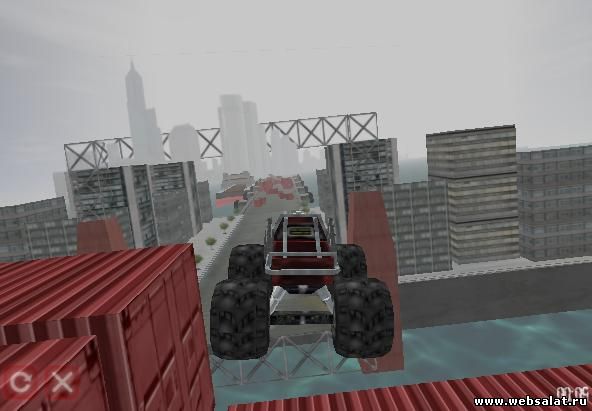 MONSTER TRUCK DARE DEVIL, flash game